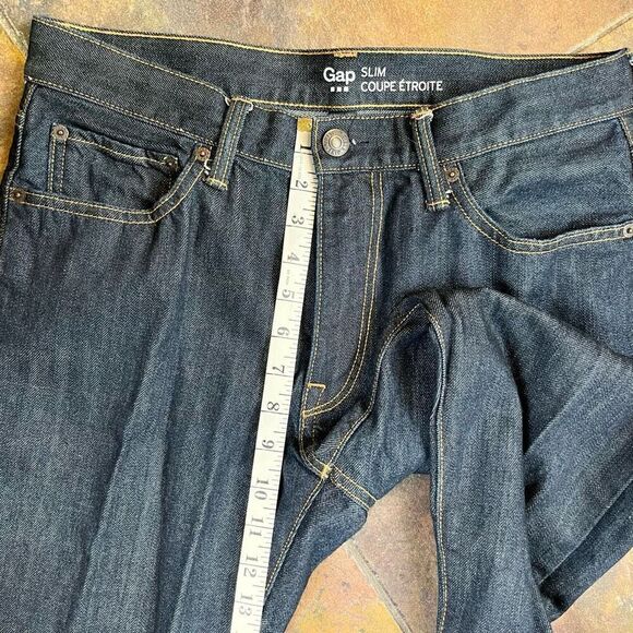 Gap Men’s Slim Denim Jeans 32/32 - Picture 3 of 8